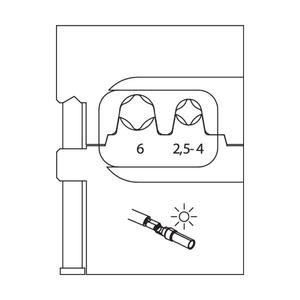 GEDORE - 2078090 Inserto de módulo para multicontacto-EAN 4010886878811 Alicates y terminales de prensado - Product Image 3