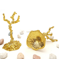 Base de boule de cristal de branches mortes personnalisées ornements de bureau conception gratuite artisanat en métal décoration de la maison articles cadeaux souvenirs