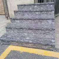 Dalles de granit poli bleu Inde UNION Premium, écologiques, durables et légères, découpées sur mesure pour cuisine et salle de bain, garantie 3 ans