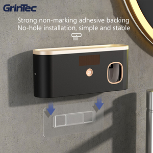 Supporto per Spazzolini da Denti Ricaricabile Senza Fili OEM da Parete con <span class=keywords><strong>Sterilizzatore</strong></span> <span class=keywords><strong>UV</strong></span> e Timer, <span class=keywords><strong>Portatile</strong></span> per Uso in Bagno - Product Image 2