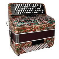 Perroquet de créateur en porcelaine, 69 touches, 96 5, rembourrage, bouton diatonique, piano Bayan, instrument de musique pour débutant