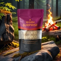 Allume-feu en laine de bois 4/5/6 pièces, allume-feu bio, étanche, anti-poussière, pour la cuisson, le camping, les bâtonnets de charbon de bois, accessoires de barbecue