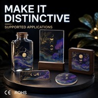 Meilleure imprimante UV A3 à poudre d'or avec impression dorée synchronisée pour la création de marques personnalisées haut de gamme, livraison mondiale DDP