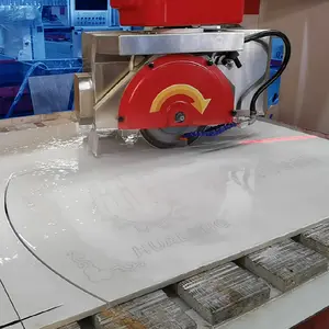 Hualong Machinery HKNC-500 Italian CNC Multifunction 5 Axis Marble Quartz Stone Cutting Machine For Kitchen Countertop Headstone