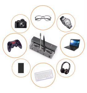 Jeu de tournevis de précision magnétique <span class=keywords><strong>professionnel</strong></span> avec poignée en alliage d'aluminium <span class=keywords><strong>pour</strong></span> la réparation de téléphones, de montres, d'ordinateurs portables et d'électronique - Product Image 3