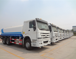 รถบรรทุกน้ำพ่นฝอย SINOTRUCK Weichai แบบปรับแต่งได้ใหม่ 10 ล้อ ระบบกันสะเทือนด้วยลม ดีเซล ขับเคลื่อน 6x4 พวงมาลัยซ้าย ยูโร 2 - Product Image 2