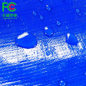 Bâche imperméable bleue 200 g/m² - Couverture en PE résistante aux UV <span class=keywords><strong>pour</strong></span> poulailler, <span class=keywords><strong>tunnel</strong></span> de serre et auvent extérieur - Product Image 4