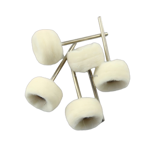 Spazzola per lucidatura dentale 100 pz/scatola diametro 22mm cotone/lucidatrice accessori - Product Image 1