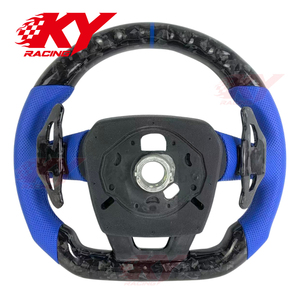 Volant sport en fibre de carbone forgée pour Lamborghini Urus SE V8 S PHEV Racing, compatible avec Aventador S Roadster Huracán - Product Image 4