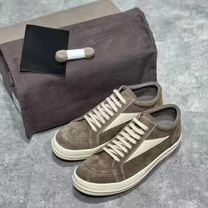 Zapatillas de Skateboarding de Lujo de Alta Calidad con Cordones, Novedad 2026, Estilo Vintage, Antideslizantes, con Suela de Goma Gruesa, Deportivas para Caminar - Product Image 1