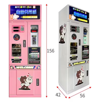 Distributeur automatique de monnaie pour machines de jeux vidéo et de divertissement, en métal et plastique, avec affichage LED