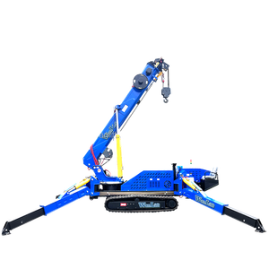 24M nhiệm vụ nặng nề Mini nhện bánh xích cần cẩu thang máy Palăng Kính Rèm tường nâng Kính thiên văn 8t nhỏ nhện cần cẩu - Product Image 6