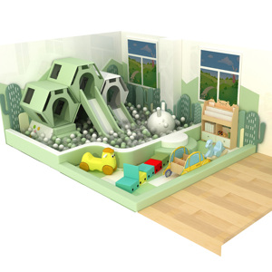 Terrain de jeu amusant pour enfants Équipement de jeu doux intérieur pour enfants Aire de jeux intérieure pour enfants Centre de jeux labyrinthe pour centre commercial Home School - Product Image 1