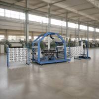 Machine à tisser circulaire à 4 navettes pour la fabrication de sacs en filet pour oignons, fruits et légumes