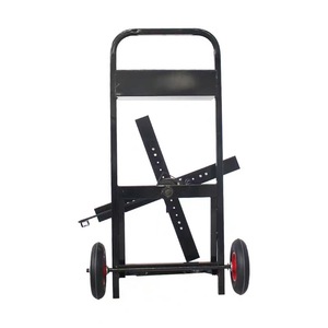 Chariot à bobines de cerclage réglable Ditu, type à poussée manuelle, pour matériaux PET, PP, acier, plastique et papier - Product Image 4