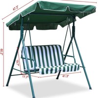 Vente en gros de mobilier d'extérieur et d'intérieur, balançoire pour jardin, balcon, patio, 3 places, terrasse, chaise de loisirs suspendue avec coussin à baldaquin