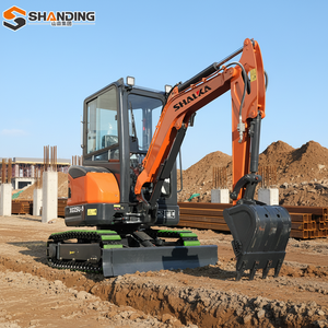 ขายรถขุดขนาดเล็ก SHANDING ยี่ห้อ Kubota 1 ตัน 2 ตัน รถขุดไฮดรอลิกแบบตีนตะขาบ รถขุดขนาดเล็กใหม่ 360 องศา °   รถขุดขนาดเล็กแบบหมุนได้ - Product Image 4