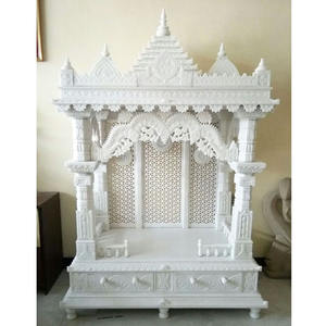 Artesanía en Piedra, Tallado de Mármol Asiático para Pared, Piedra Natural, Mármol Blanco Indio para Templo - Product Image 2