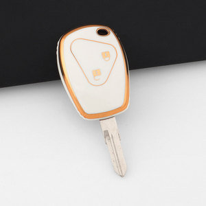 Étui de protection pour <span class=keywords><strong>clé</strong></span> de voiture en TPU de qualité supérieure pour Renault Clio Duster Logan <span class=keywords><strong>Dacia</strong></span> Sandero Errano Almera, <span class=keywords><strong>porte</strong></span>-clés de protection pour télécommande - Product Image 3