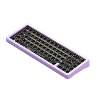 Akko SPR67 Montage à ressort FR4 PCBA RGB Commutable à chaud CNC en aluminium Kits de clavier mécanique personnalisé pour le bricolage
