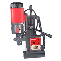 Perceuse magnétique BAOJIE BJ-49RCE 49 mm, 3 vitesses, avant/arrière, pour perçage et taraudage