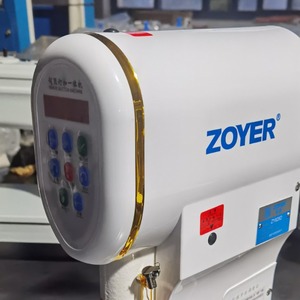 Máquina de coser botones eléctrica Zoyer 828D de 5.5 Kw y 220 V semiautomática para botones redondos de plástico para prendas de vestir - Product Image 5