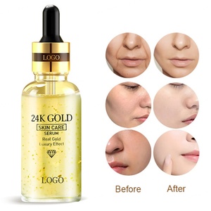 Suero Facial de Oro 24k de Marca Personalizada, Blanqueador, Hidratante, con Ácido Hialurónico, Productos de Belleza Coreanos para el Cuidado de la Piel - Product Image 2