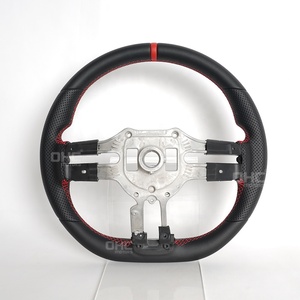 Volante de cuero completo para <span class=keywords><strong>Mercedes</strong></span> Benz W223 E63 W213 W214 W177 <span class=keywords><strong>CLA</strong></span> W463 W206 S206 W205 Amg volante 2021 2022 <span class=keywords><strong>2023</strong></span> - Product Image 2