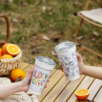 Nouvelle Arrivée 2026 Emerit – Tasses à Café Anti-déversement Magiques en Acier Inoxydable 304 de 500 ml avec Base à Ventouse, Personnalisables avec Logo – Vente en Gros