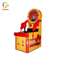 Machine de boxe d'arcade de divertissement de sport en acier inoxydable à pièces plateau de jeu électronique anglais pour enfants adultes joueurs