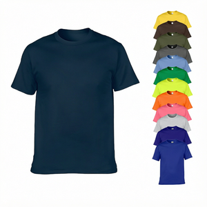 T-shirts décontractés pour hommes en coton 100 %, imprimés en sérigraphie, coupe classique, écologiques, séchage rapide, vente en gros - Product Image 1