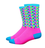Chaussettes fantaisie décontractées pour hommes, personnalisées, en coton et bambou, colorées, vives et tendance, pour le printemps