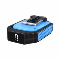 STARYNITE 1000 Lumen Super Bright Led Portable Usb Rechargeable Ronde Cob Lampe de Travail avec Support Magnétique Crochet Clip