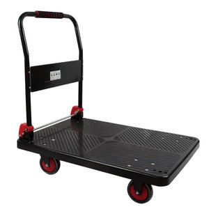 <b>Trolley</b> Pulling Tool Cart <b>Platform</b> <b>Trolley</b> <b>Trolley</b> Trailer Handling Rubber Mute Logistics Folding Zhiming YOSO - Product Image 2
