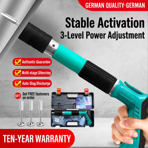 tool for making wire ducts, installing <b>air</b> <b>conditioner</b> brackets, cement wall fastener, nail gun for renovation, small nail gun - Product Image 2
