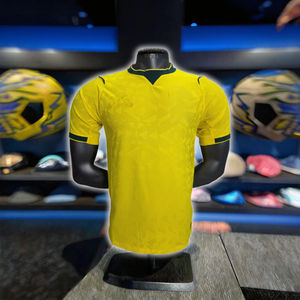 <span class=keywords><strong>Camiseta</strong></span> de Fútbol de Tailandia 2026, Versión Jugador, Color Amarillo, Equipo de <span class=keywords><strong>Brasil</strong></span>, Nombre y Número Personalizados, <span class=keywords><strong>Camiseta</strong></span> de Fútbol para Hombre, Joven y Adulto - Product Image 4