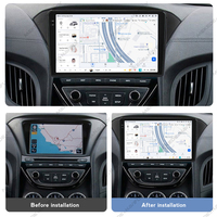 DUDUAUTO DUDU7 A7870 2Din Android Carplay Autoradio pour Hyundai Rohens Coupe Genesis Coupe 2009-2012