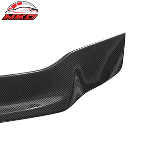 เหมาะสำหรับ Honda Civic Sedan 4 ประตู ปี 2013-2015 สปอยเลอร์หลังทรง R ลายคาร์บอนไฟเบอร์ - Product Image 4