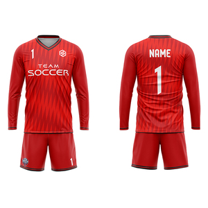 Marineblaues Fußballtrikot und Shorts für Erwachsene mit Sublimationsdruck-Logo Herren-Fußballbekleidung - Product Image 5