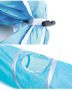 Produit exceptionnel pour chat: tunnel pliable à double passage pour chat avec <span class=keywords><strong>papier</strong></span> <span class=keywords><strong>bruissant</strong></span> pour un rangement facile - Product Image 5