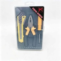Ensemble d'outils à main A707, Kits d'outils à main, Tournevis, Couteau, Pince, Marteau, Ruban adhésif pour usage quotidien, Produit à 1$, Série 1$ Matériel et outils