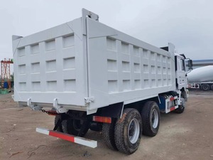 Shacman F3000 Camión volquete diésel de 10 ruedas Volquete a la izquierda 6x4 Transmisión manual usada Euro 2 Camiones tractores estándar de emisión - Product Image 3
