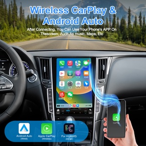 Navihua 12.1" Touch Screen Android Car Radio Carplay Navigation Multimedia <b>Auto</b> Head Unit for Infinity Q50 Q50L 2015-2019 - Product Image 4