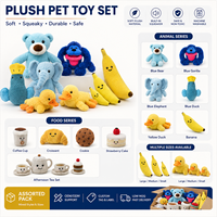 Juguete de Peluche para Perro, Tela de Peluche Texturizada, Núcleo con Sonido, Cuerpo Suave Relleno, Juguete Personalizado para Perros, Juguete de Peluche para Gatos