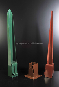 Valla de ancla suelo spike recubierto de polvo metálico * 24*4*4 pulgadas ancla - Product Image 4