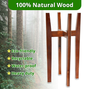 <span class=keywords><strong>Support</strong></span> en bambou de haute qualité avec <span class=keywords><strong>support</strong></span> de Pot de fleur en <span class=keywords><strong>bois</strong></span> moderne du milieu du siècle décoration de jardin <span class=keywords><strong>intérieur</strong></span> extérieur de grande et petite taille - Product Image 3