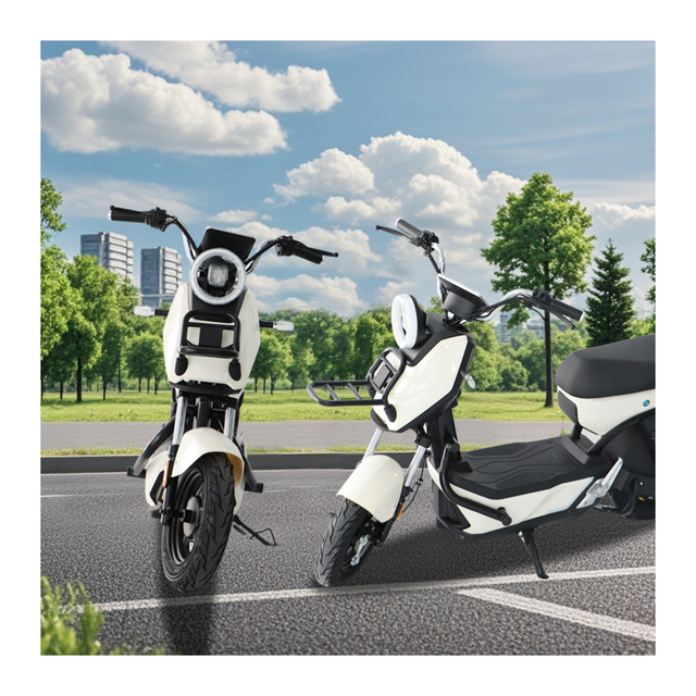 New Arrival Electric  Moped Long Range 500W   Two Seats Electric Moped Road Bike Electric Motorcycle