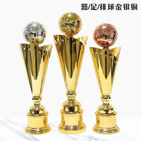 2025 Fabricant Design Qatar Champions League Trophée en métal Fabricant chinois Trophée en métal personnalisé Basketball Football