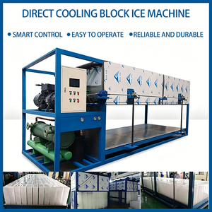 Machine à glaçons à refroidissement direct, fabriqueuse <span class=keywords><strong>de</strong></span> blocs <span class=keywords><strong>de</strong></span> glace, évaporateur en aluminium, économie d'énergie, faible coût d'exploitation pour <span class=keywords><strong>la</strong></span> <span class=keywords><strong>pêche</strong></span>, le traitement des fruits <span class=keywords><strong>de</strong></span> <span class=keywords><strong>mer</strong></span> - Product Image 5