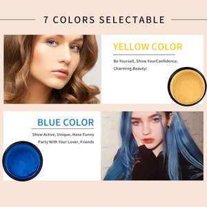 Cire colorante pour cheveux à marque privée, ingrédients naturels, crème coiffante <span class=keywords><strong>temporaire</strong></span>, coloration capillaire en cire - Product Image 4